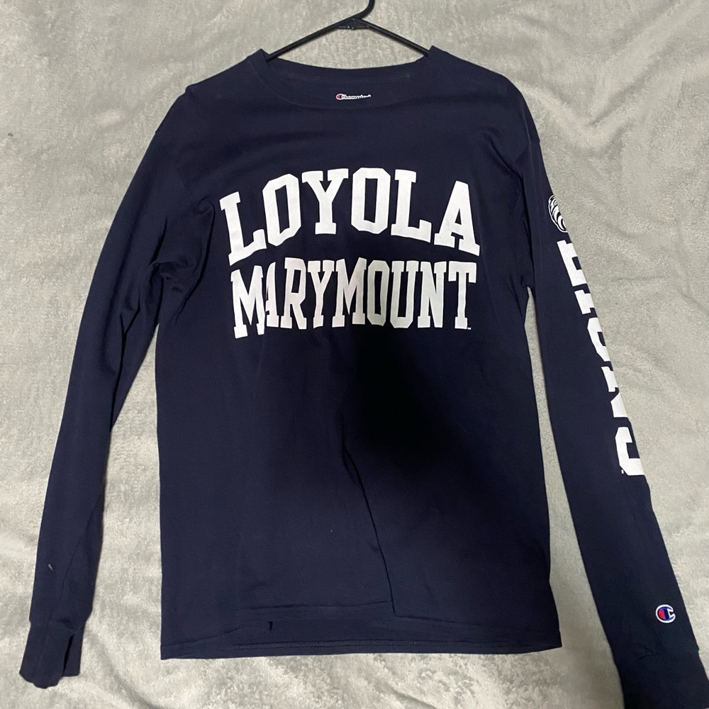Mens LMU Loyola Marymount Long sleeve T-Shirt Size Medium M